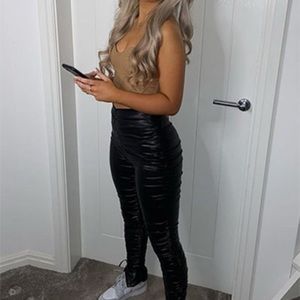 Leather Skinny Pants